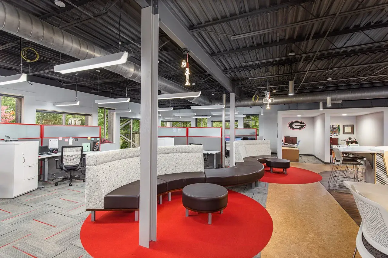 Glass Building interior